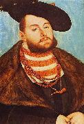 Portrat des Johann Friedrich, Kurfurst von Sachsen Lucas Cranach the Elder